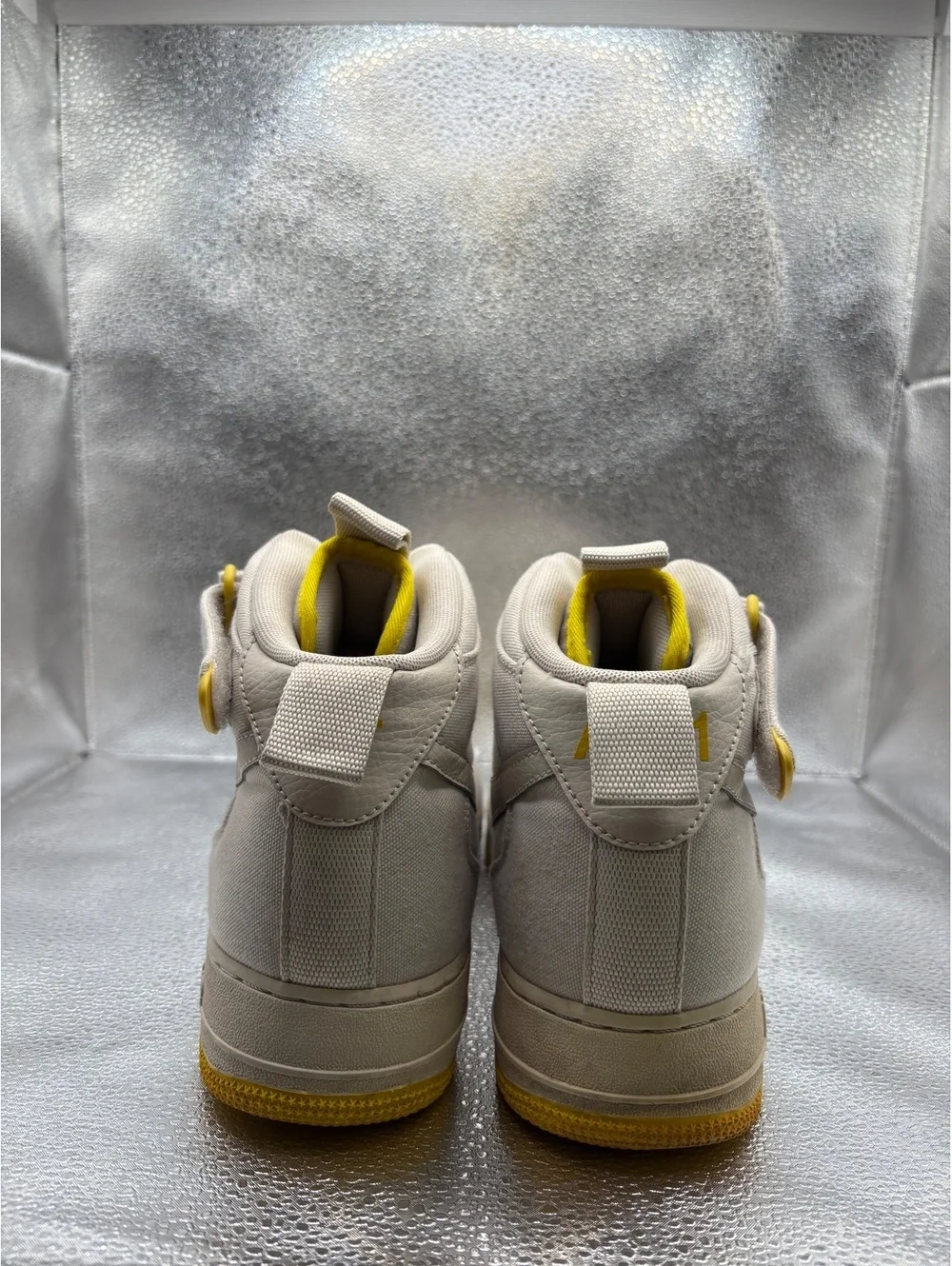 Nike Air Force 1 mid 07 canvas desert sand